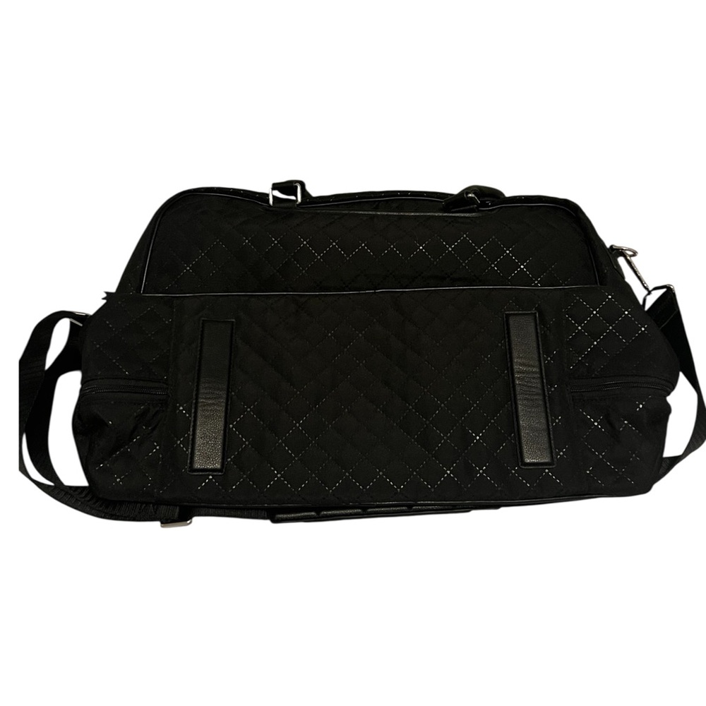 Vera Bradley Black Lay Flat Weekender - Picture 9 of 9